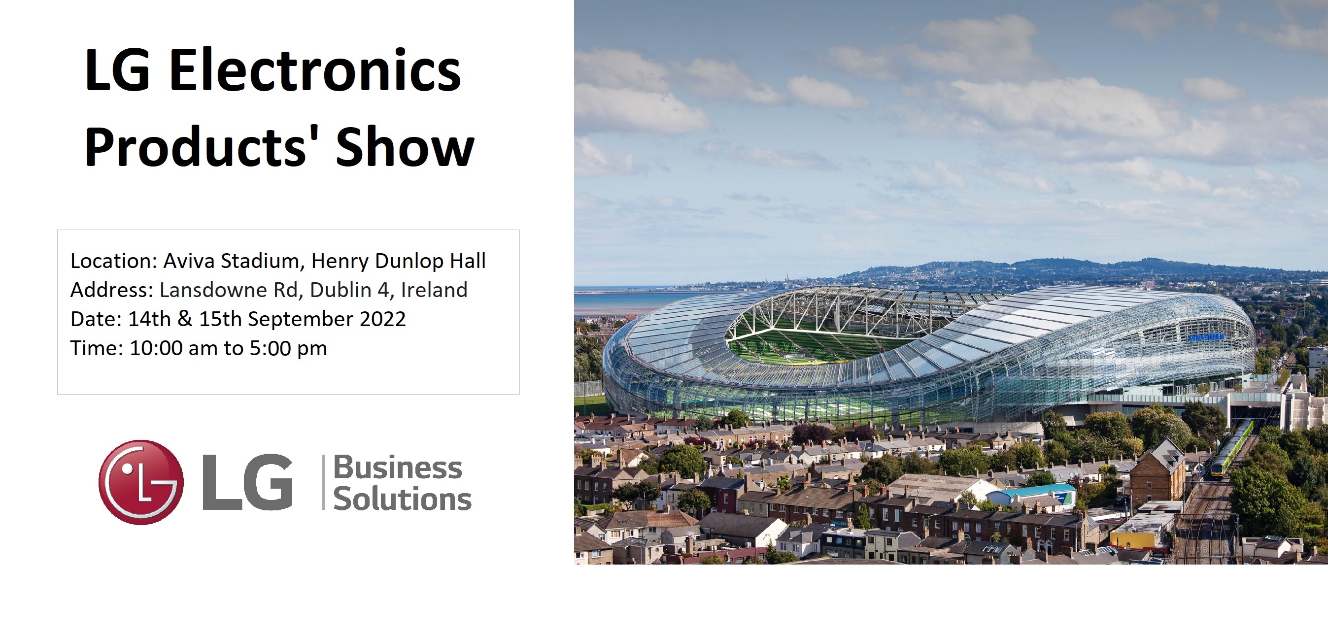 Registration Page LG Electronics UK Business Solutions